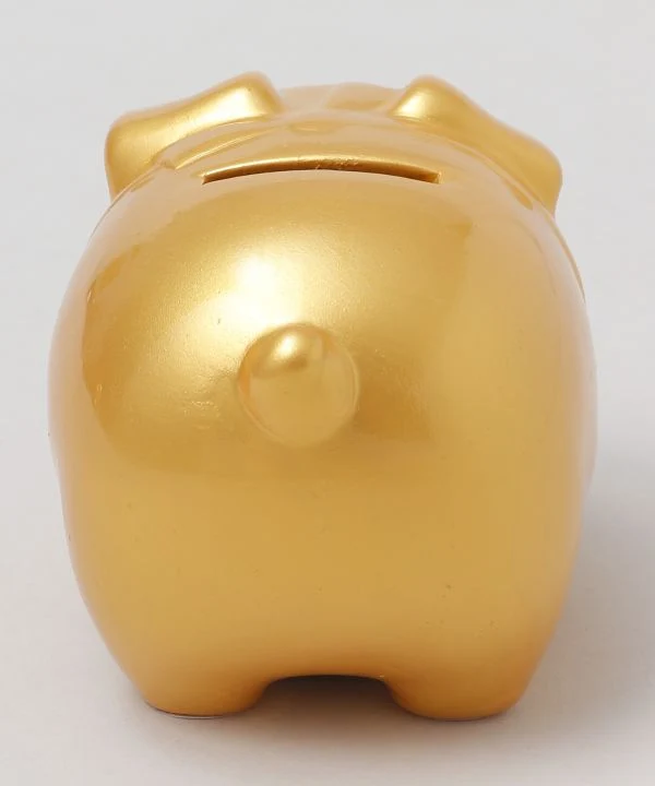 Goldenes Sparschwein - S