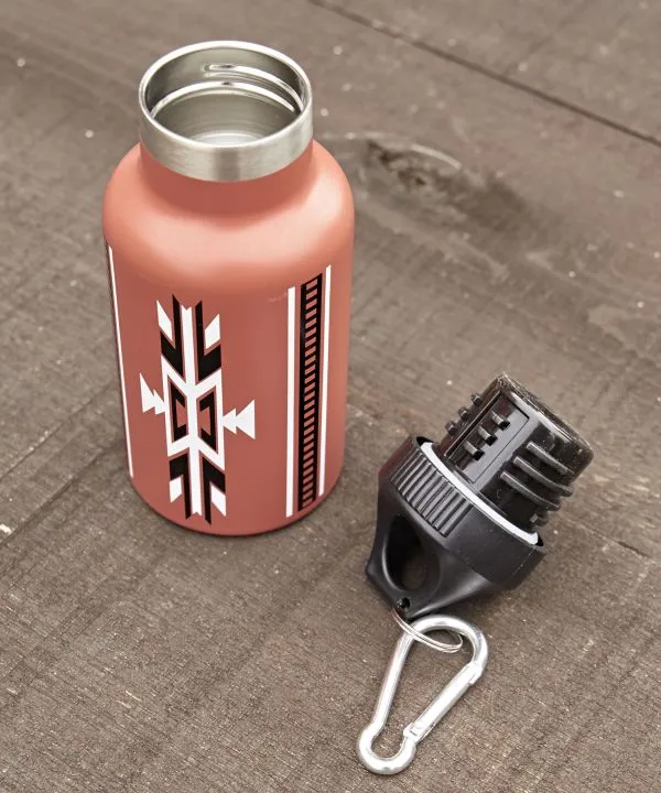 Wasserflasche mit geometrischem Muster - 350ml
