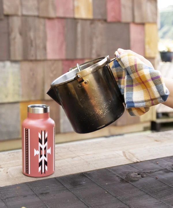 Wasserflasche mit geometrischem Muster - 350ml