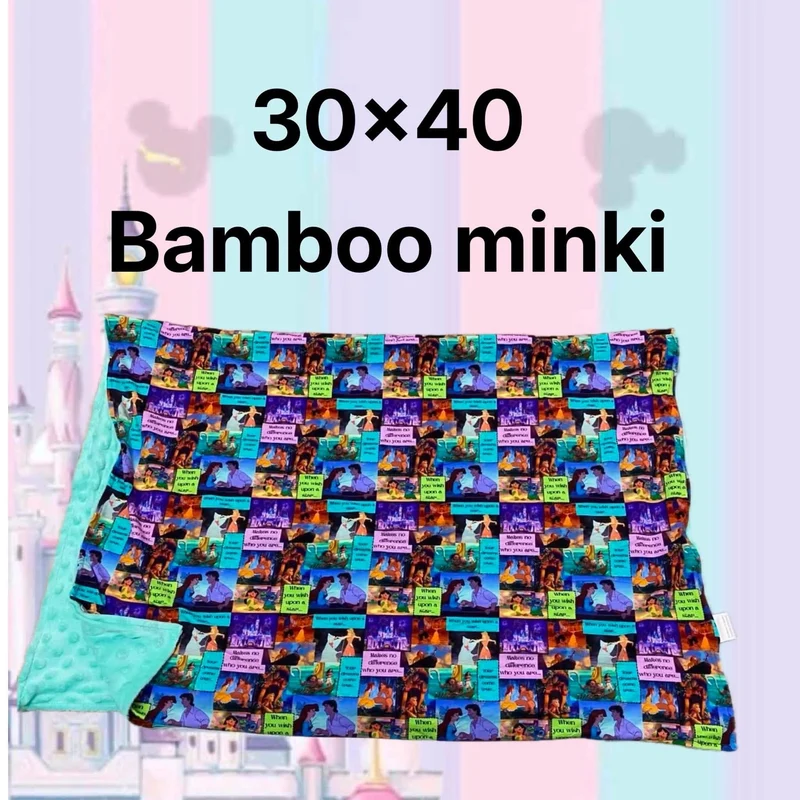 Wish bamboo minki 30x40
