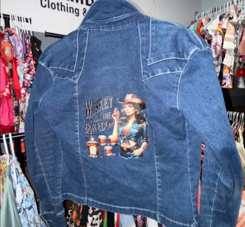 Small upcycle Jean jacket