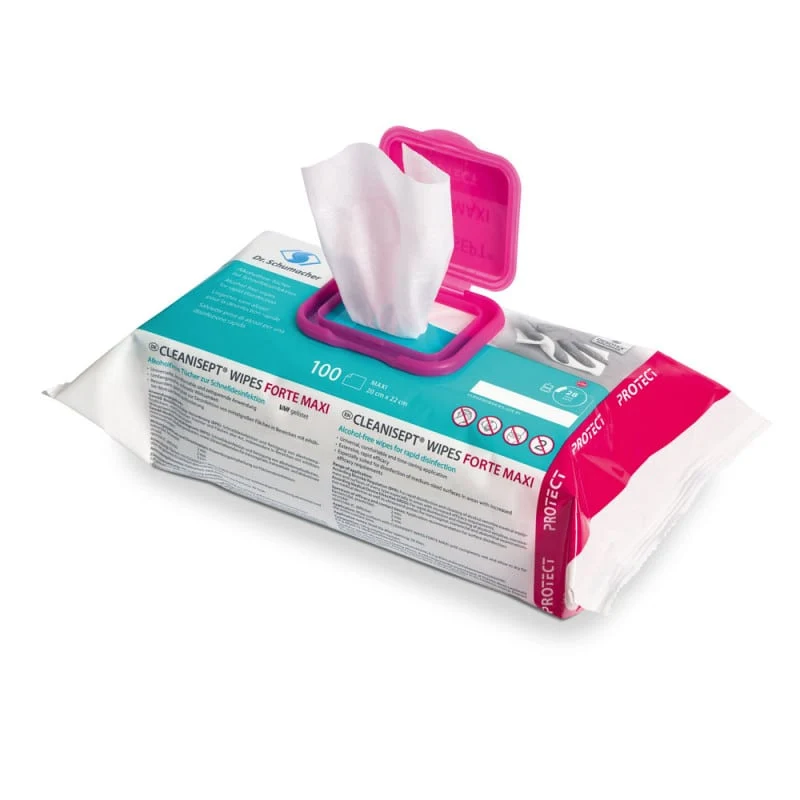 Dr. Schumacher CLEANISEPT® Wipes Forte Maxi Desinfektionstücher