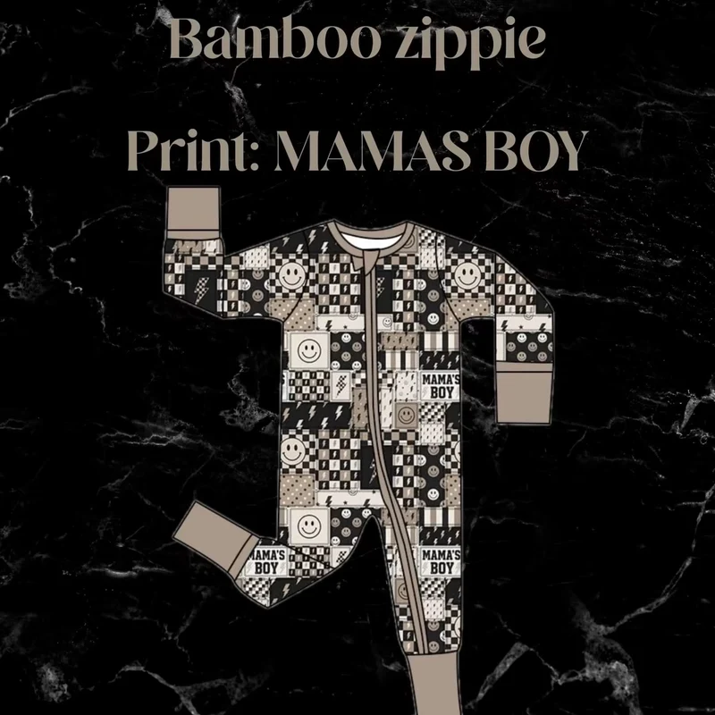 Mamas boy bamboo zippies
