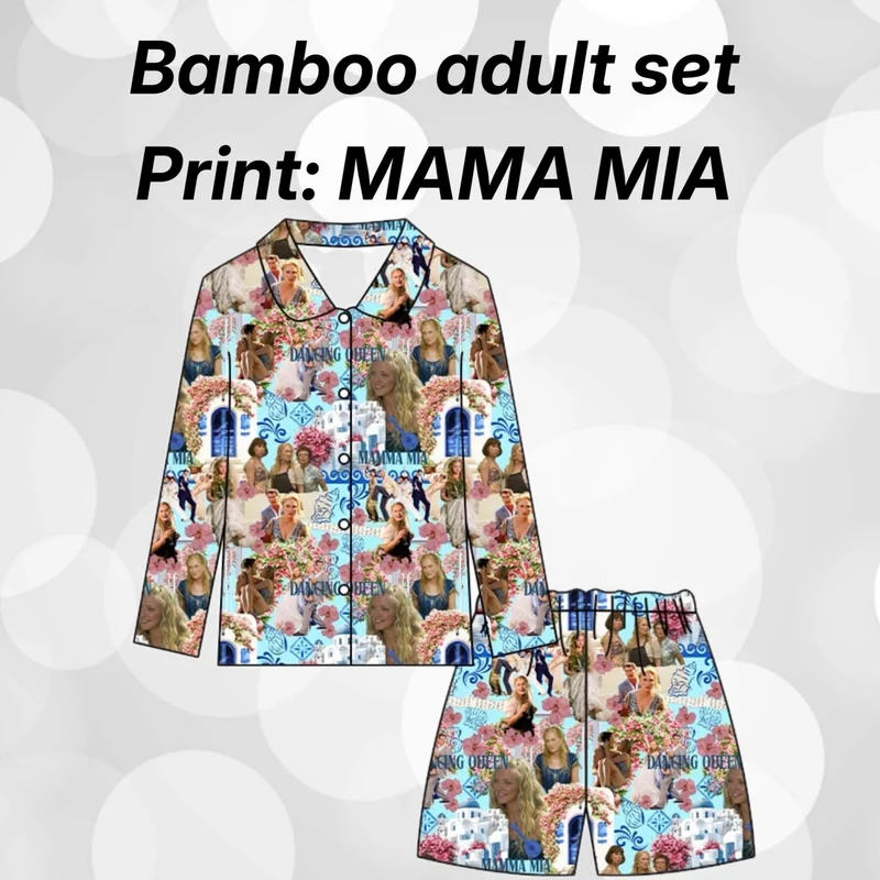 Mia bamboo adult set