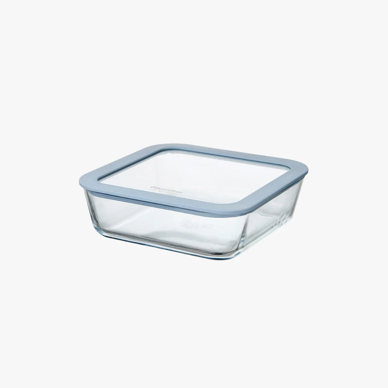 Square Glass Food Storage Container