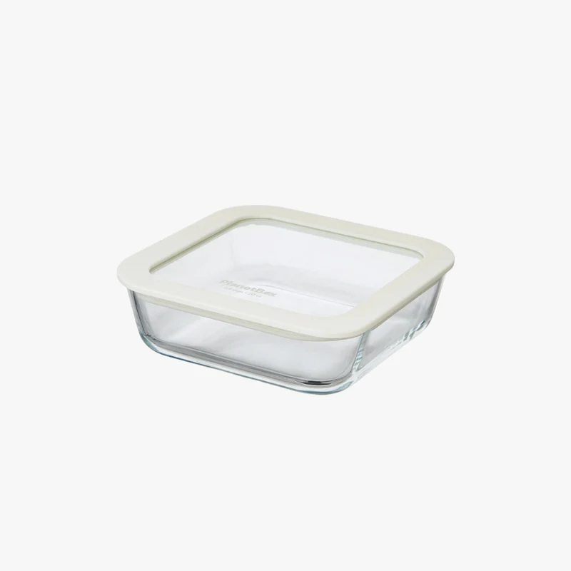 Square Glass Food Storage Container