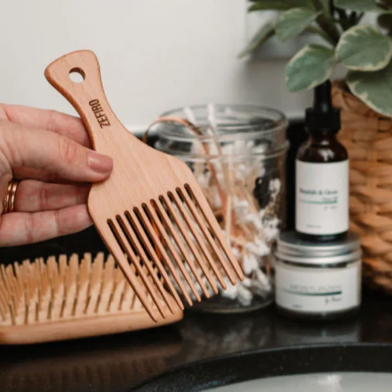 Beechwood Hair Pick