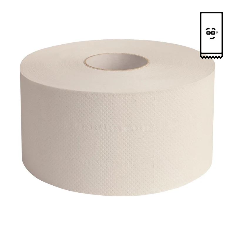 Nachhaltige Jumborolle Toilettenpapier