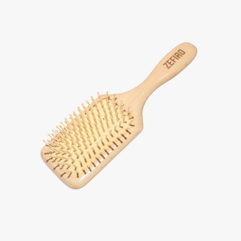 Bamboo Pin Hair Brush