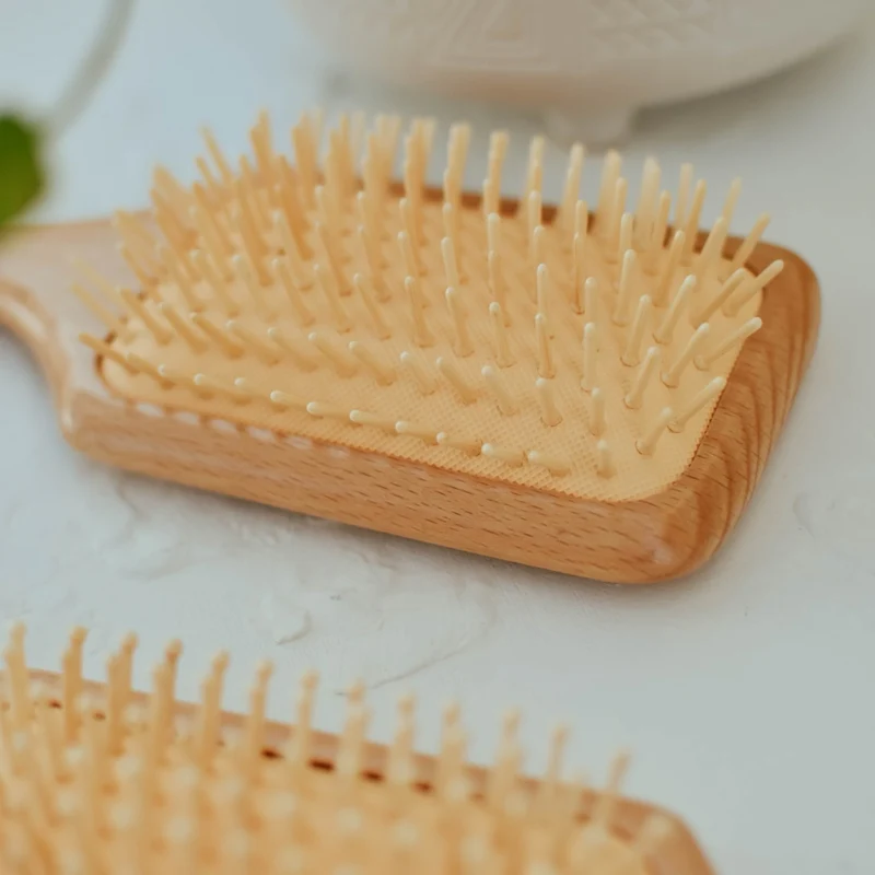Bamboo Pin Hair Brush