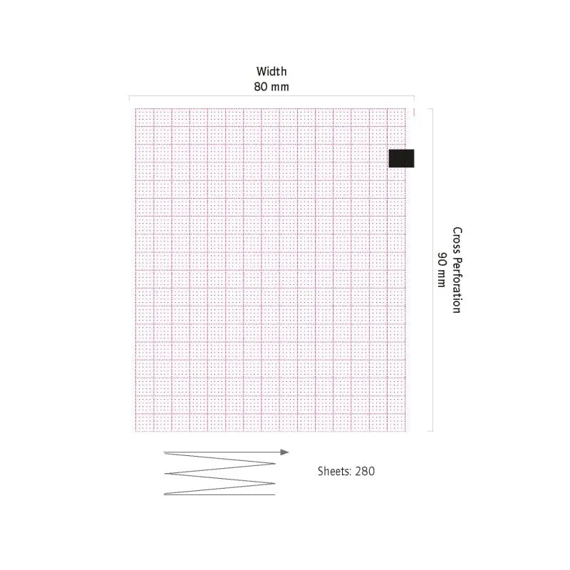 EKG Papier für GE MAC 600/400