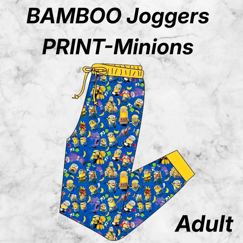 Adult bamboo joggers