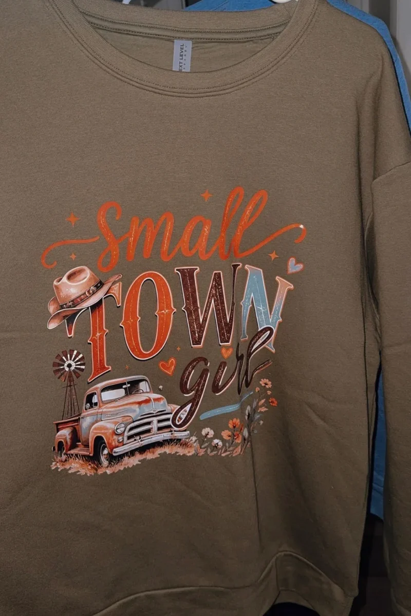 Large crew in small town