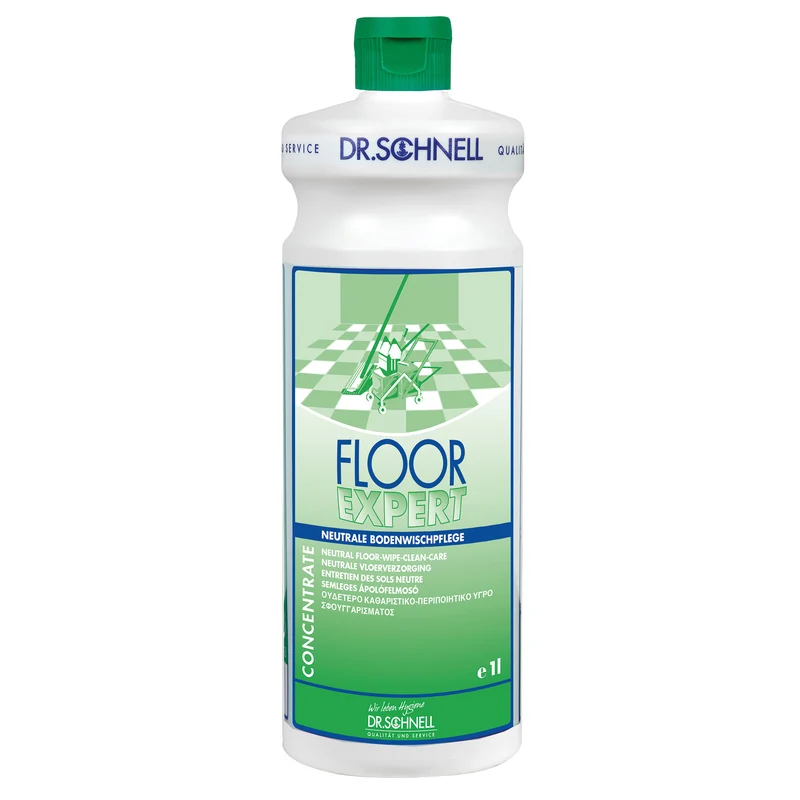Dr. Schnell Floor Expert Bodenwischpflege - Neutrale Wischpflege - 1 Liter Flasche