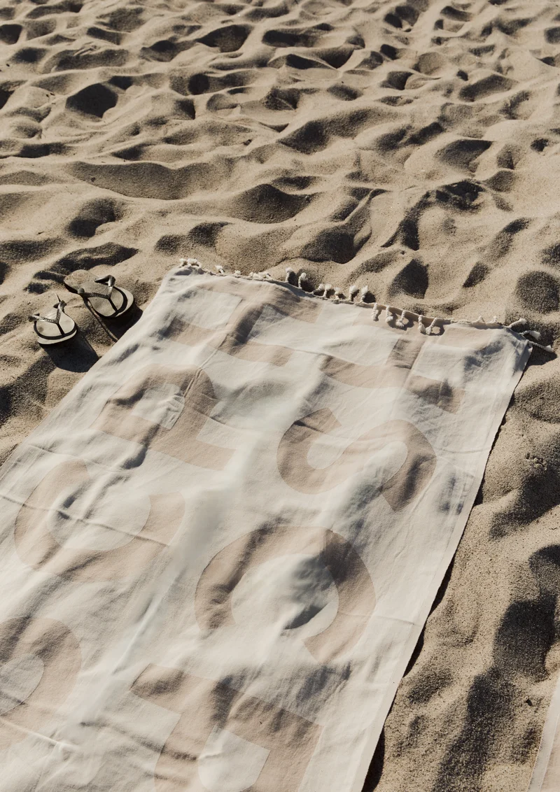 XL LUXERY HAMMAM TOWEL - 8001 - IVORY / BEIGE