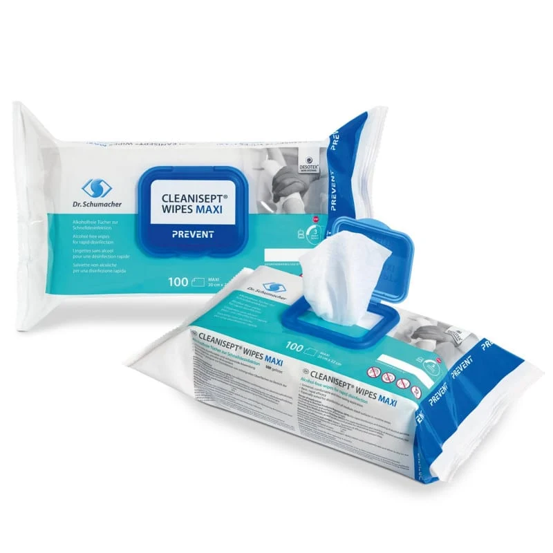 Dr. Schumacher CLEANISEPT WIPES maxi Desinfektionstücher