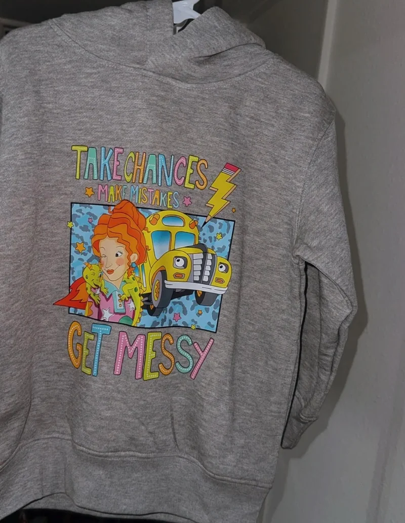 4T frizzle hoodie