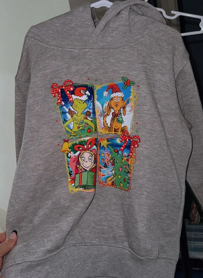 5/6T hoodie Christmas
