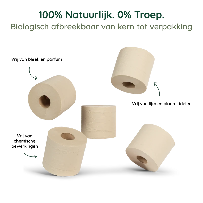 100% Bamboo Toilet Paper