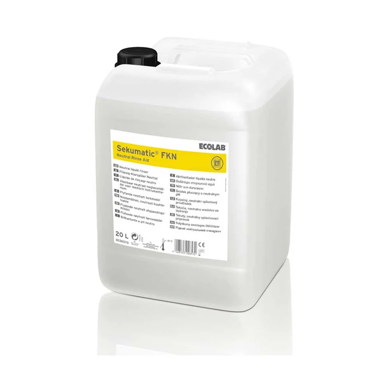 Ecolab Klarspüler Sekumatic FKN, pH-neutral, versch. Größen