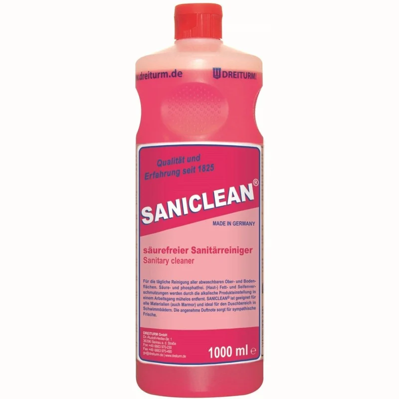 Dreiturm SANICLEAN Sanitär-Allzweckreiniger - 1 Liter Flasche