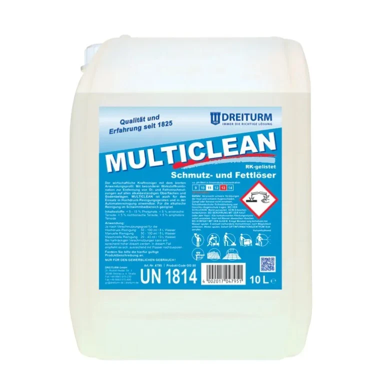 Dreiturm MULTICLEAN Schmutz- und Fettlöser - 10 Liter Kanister