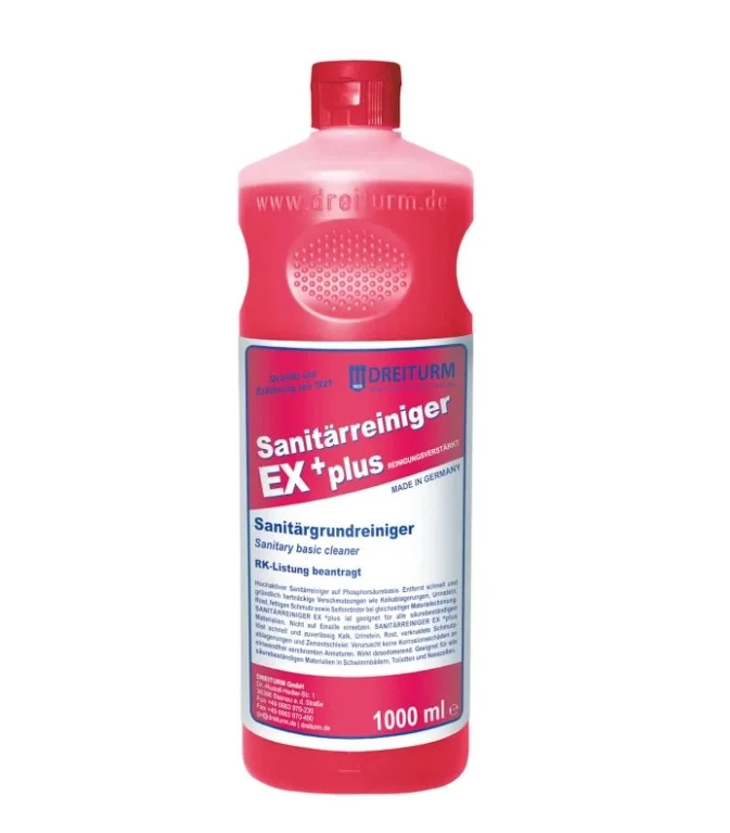Dreiturm EX+ plus Sanitärreiniger - 1 Liter Flasche