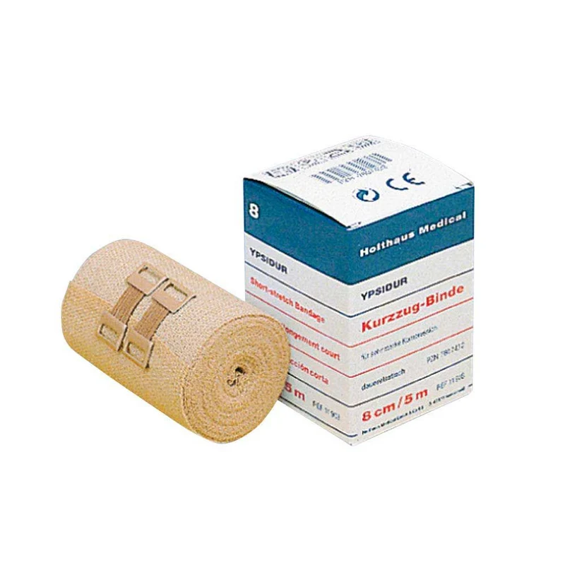 Holthaus Medical YPSIDUR® Kurzzugbinde, dauerelastisch, Klammern