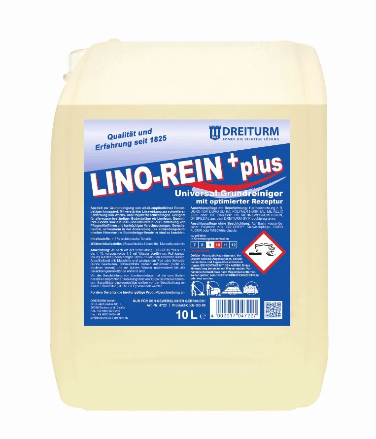 Dreiturm LINO-REIN +plus Universal Grundreiniger - 10 Liter Kanister