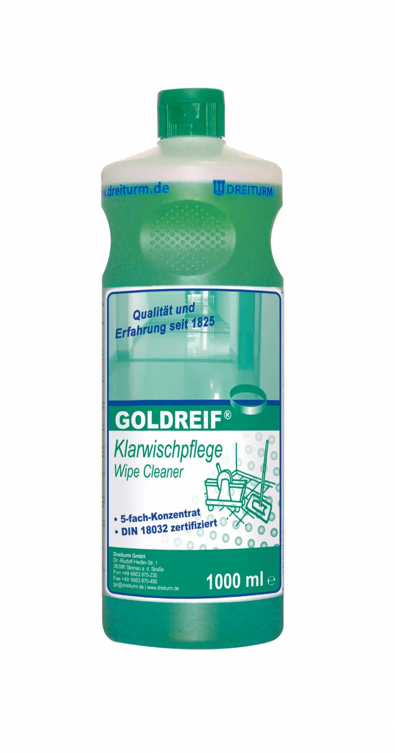 Dreiturm Goldreif Klarwischpflege - 1 Liter Flasche