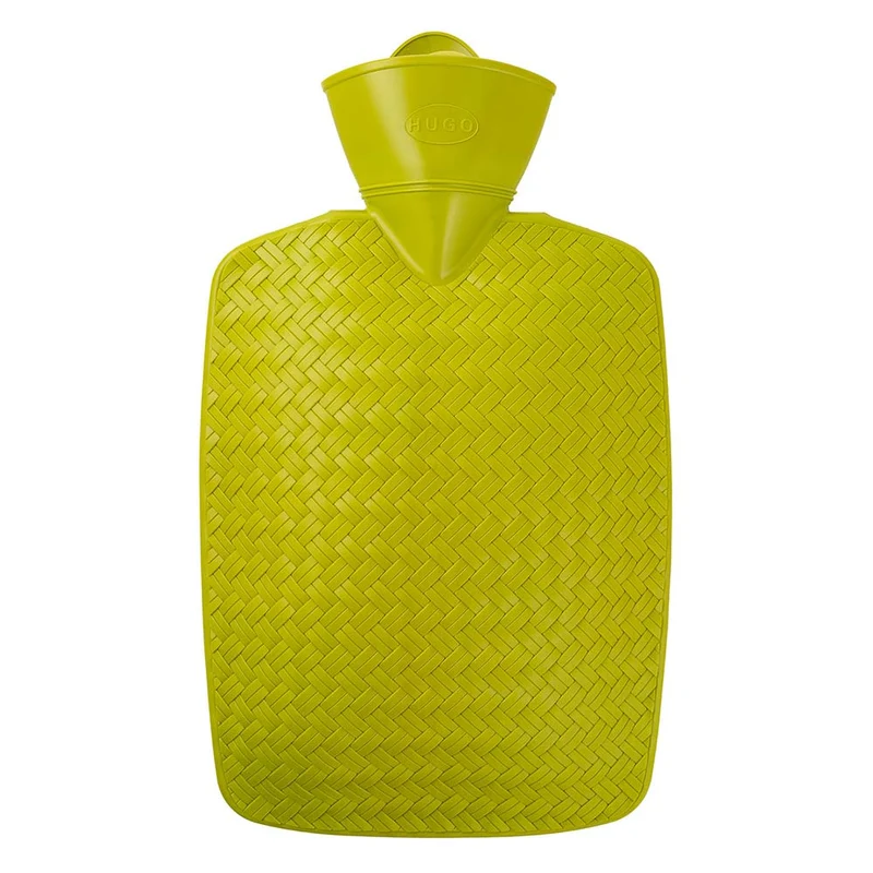 Hugo Frosch Klassik Wärmflasche 1,8 L, Geflecht-Optik, versch. Farben