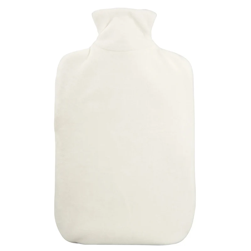 Hugo Frosch Öko Wärmflasche 2,0 L, Nickibezug, versch. Farben
