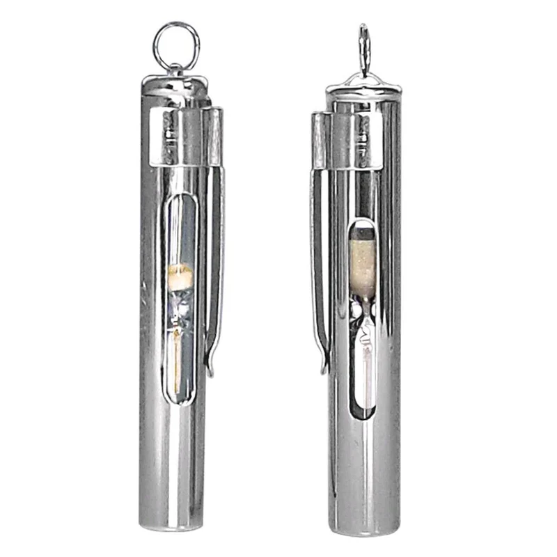 Ratiomed Sanduhr, Metallgehäuse, Ansteckclip, 1/4 oder 1/2 Minute, 1St