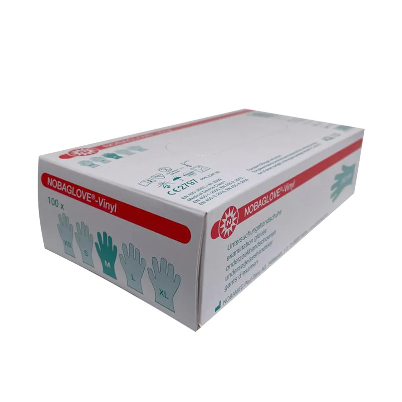 NOBAGLOVE®-VINYL Handschuhe, puderfrei, Größe XS-XL