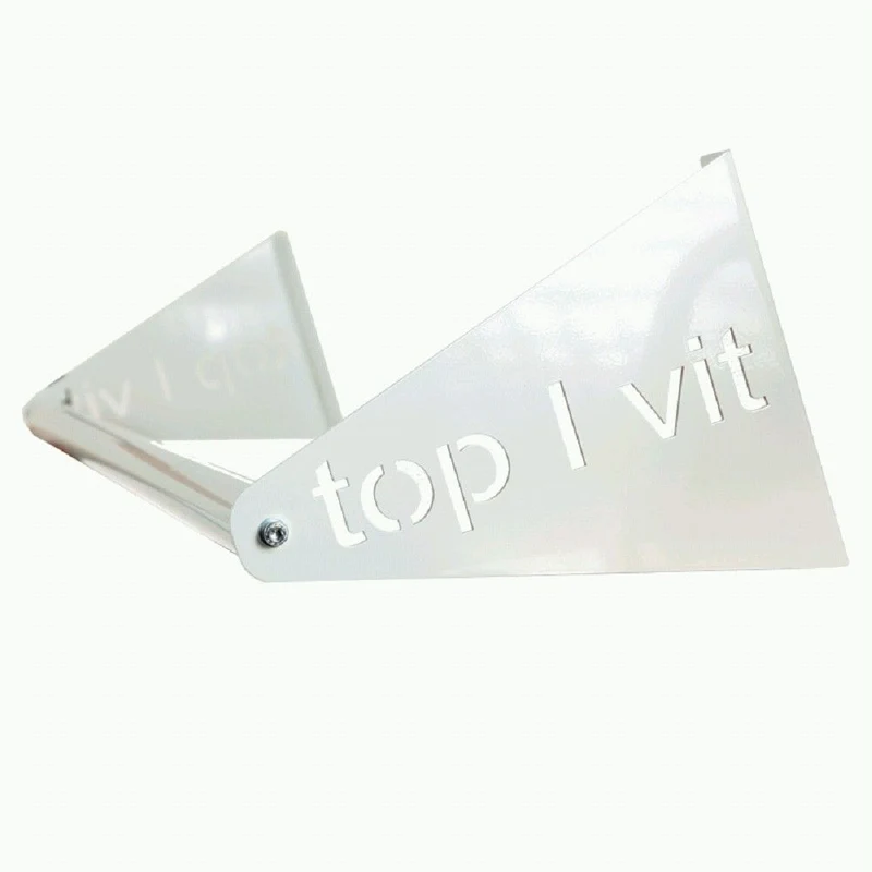 top vit® Mattenwandhalter von Pader, Auflagerohr, Größen- / Farbwahl