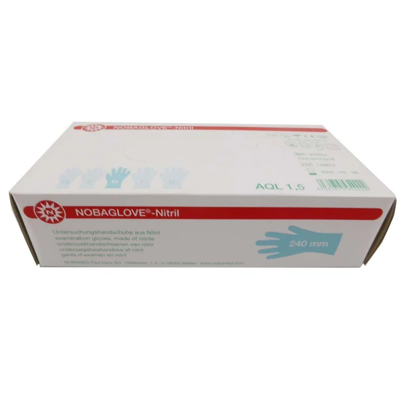 Noba NOBAGLOVE®-Nitril blau Handschuhe, XS-XL, 100St