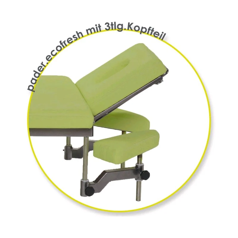 Pader eco fresh Kopfteil, 3-tlg mit Armauflagen oder Comfort-Ausführung