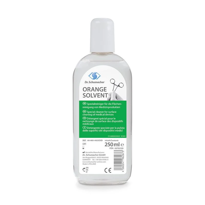 Orange Solvent Instrumentenreiniger der Dentalmedizin, Dr. Schumacher