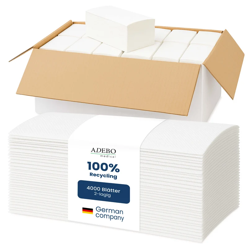 Papierhandtuch - 2 lagig, 4.000 Stück