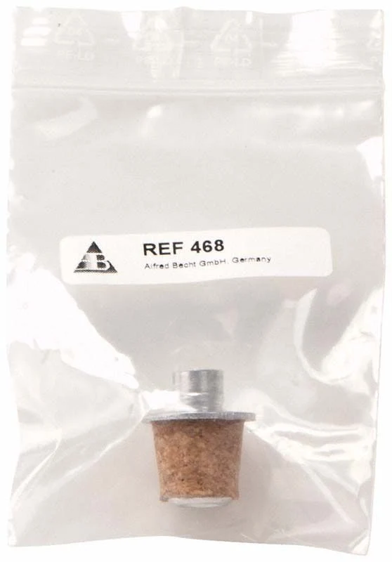 Brenner-Röhrchen mit aufgepresstem Kork