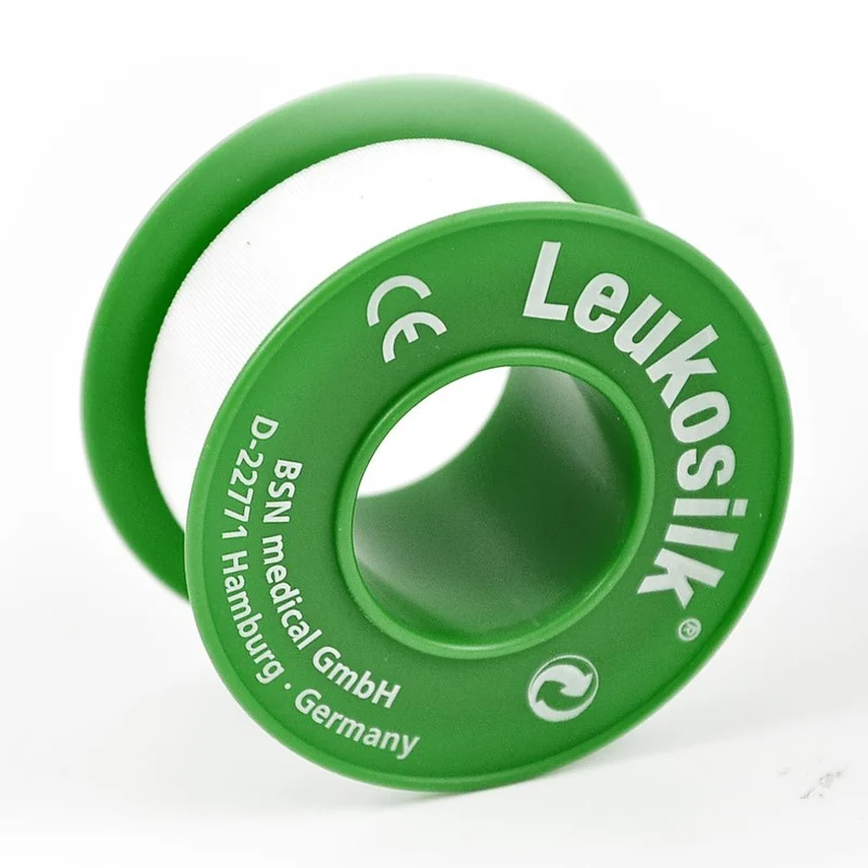 BSN Leukosilk Rollenpflaster, latexfrei, ohne Ring, 2,5cmx5m, 1Rolle
