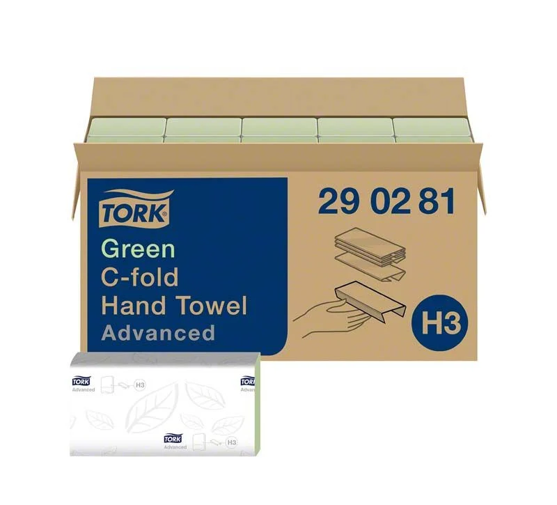 Tork® Advanced Handtuch 24,8 x 31cm grün