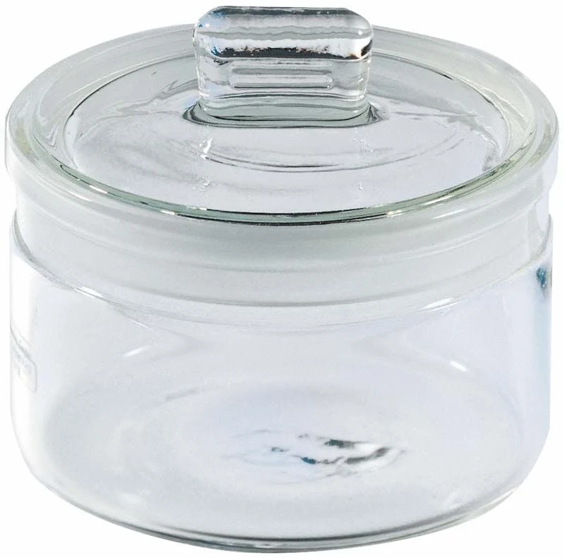 Pellet- und Tupferglas Ø 65mm - Höhe: 40mm