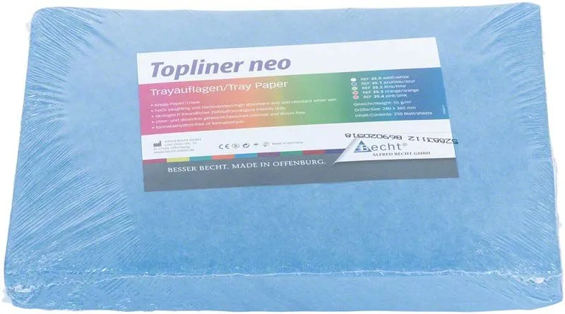 Topliner neo 36 x 28cm azurblau