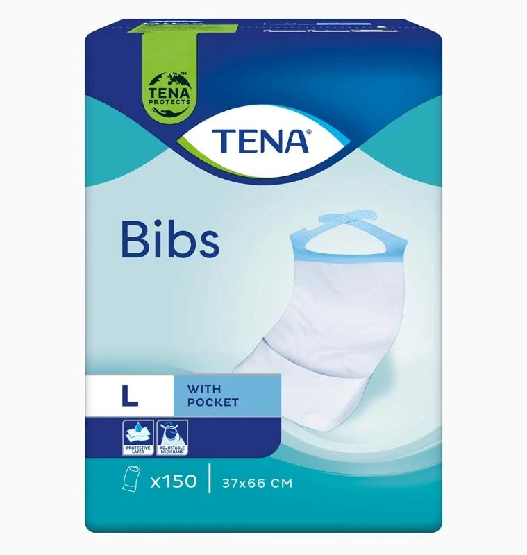 TENA Bibs Schutzserviette large 66cm
