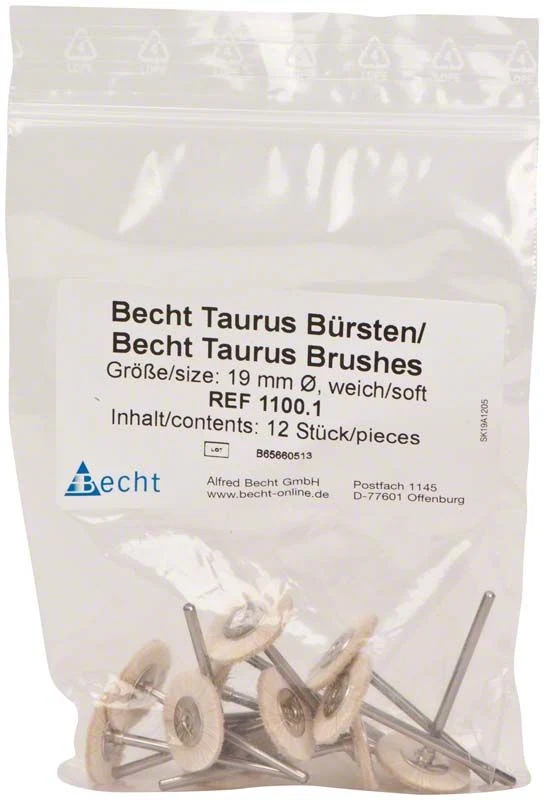 Taurus Bürste Ziegenhaar weich - Ø 19mm