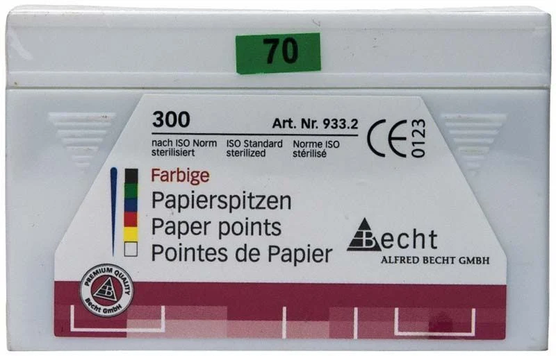 Papierspitzen color Gr. 070 grün 300er