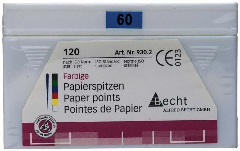 Papierspitzen color Gr. 060 blau 120er