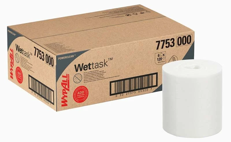 WypAll® Wettask™ Wipes für Lösungsmittel