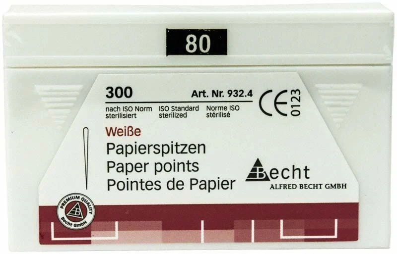 Weiße Papierspitzen Gr. 80 , 300er